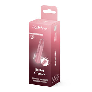 Satisfyer Bullet Groove - Battery Series Bullet Vibrator - Rose