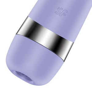 Satisfyer Pro 3+ - Air Pulse Clitoral Stimulator with Vibration - Purple