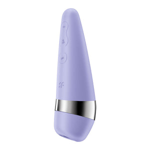 Satisfyer Pro 3+ - Air Pulse Clitoral Stimulator with Vibration - Purple