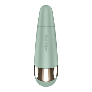 Satisfyer Pro 3+ Battery Series - Air Pulse Clitoral Stimulator with Vibration - Mint Green