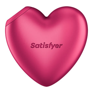 Satisfyer Cutie Heart - Air Pulsation Stimulator with Vibration - Pink