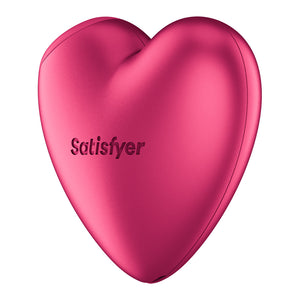 Satisfyer Cutie Heart - Air Pulsation Stimulator with Vibration - Pink