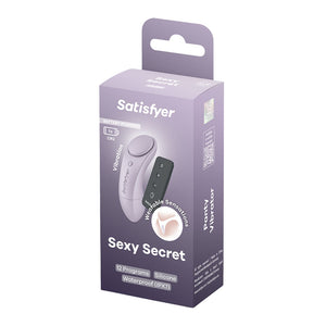 Satisfyer Sexy Secret - Battery Series Panty Vibrator with Remote - Lavender