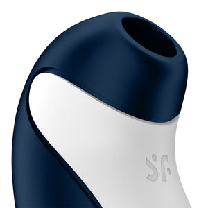 Satisfyer Orca - Battery Series Air Pulse Clitoral Stimulator - Navy Blue