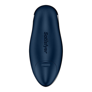 Satisfyer Orca - Battery Series Air Pulse Clitoral Stimulator - Navy Blue