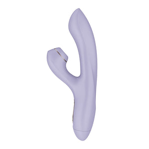 Satisfyer Pro + G-Spot - Battery Series Vibrator with Air Pulse Clitoral Stimulator - Lavender