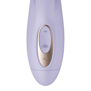 Satisfyer Pro + G-Spot - Battery Series Vibrator with Air Pulse Clitoral Stimulator - Lavender