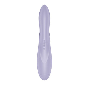 Satisfyer Pro + G-Spot - Battery Series Vibrator with Air Pulse Clitoral Stimulator - Lavender