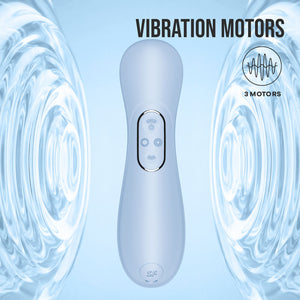 Satisfyer Pro 2 Generation 4 - Touch-Free  Clitoral Stimulator with App Control - Serene Blue