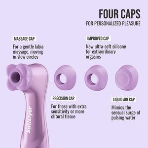 Satisfyer Pro 2 Generation 4 - Touch-Free Clitoral Stimulator with App Control - Amethyst