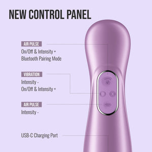 Satisfyer Pro 2 Generation 4 - Touch-Free Clitoral Stimulator with App Control - Amethyst