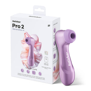 Satisfyer Pro 2 Generation 4 - Touch-Free Clitoral Stimulator with App Control - Amethyst