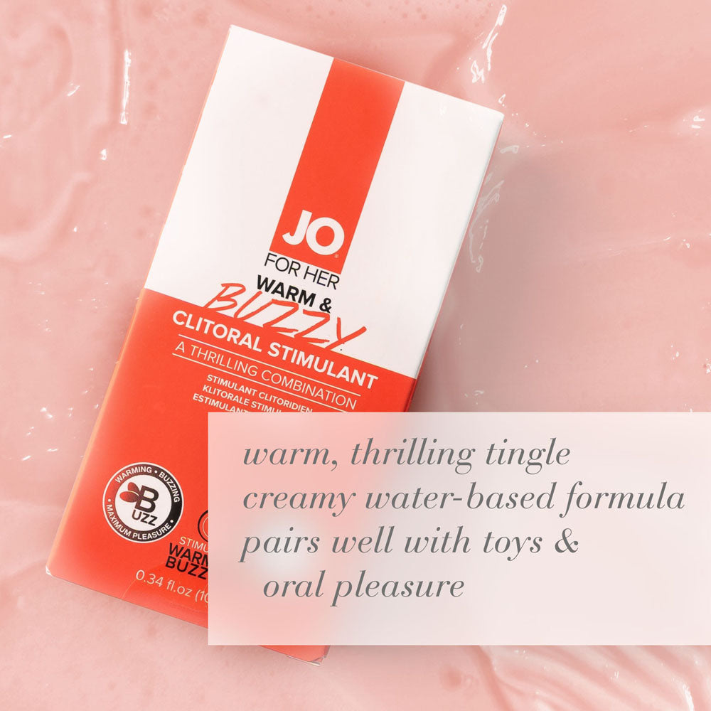 JO Warm & Buzzy Clitoral Stimulant 10ml