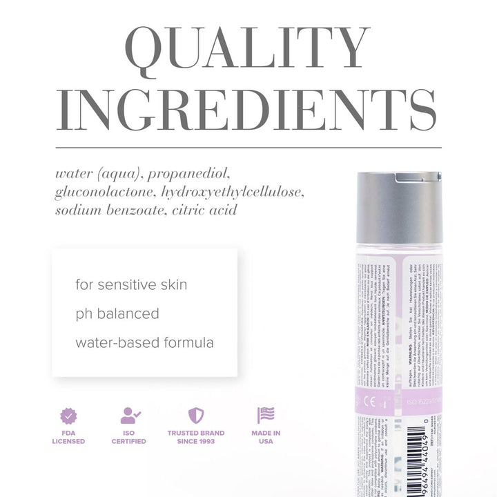 JO Agape Original Water Based Lube For Sensative Skin 120ml