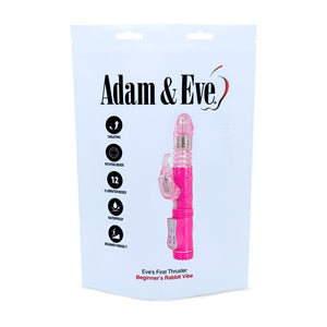 Adam & Eve Eve's First Thruster Rabbit - Pink