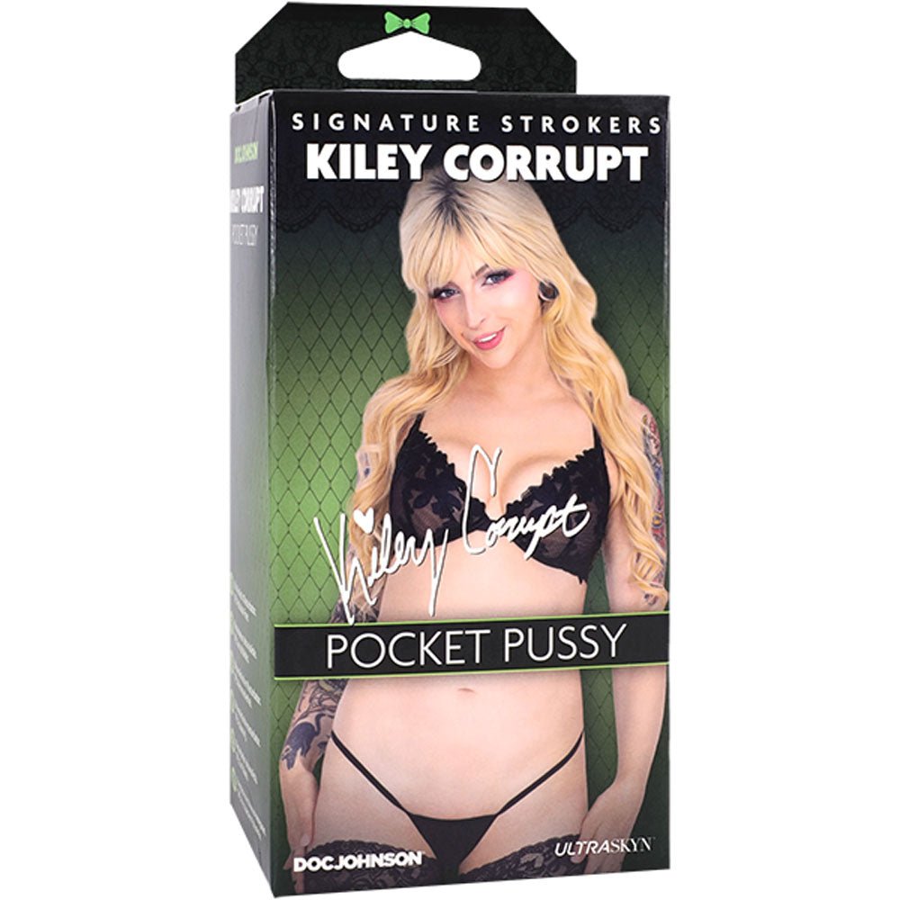 Signature Strokers - Kiley Corrupt - Flesh Vagina Pocket Pussy