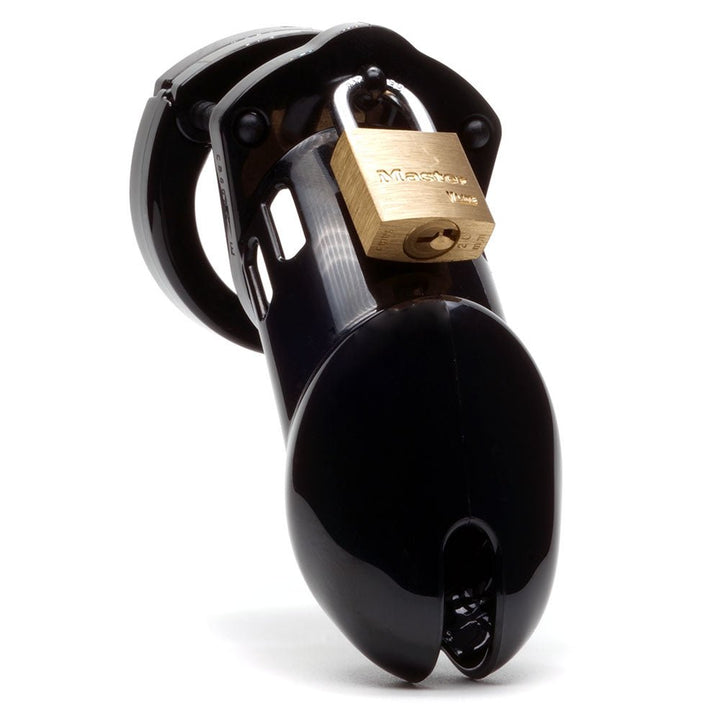 CB-6000 Chastity 3.25 Inch Cock Cage Kit - Black