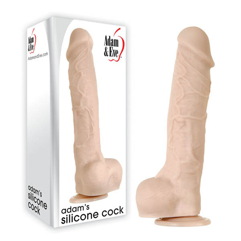 Adam & Eve Adam's True Feel Cock 10.5 Inch XL Dong - Flesh