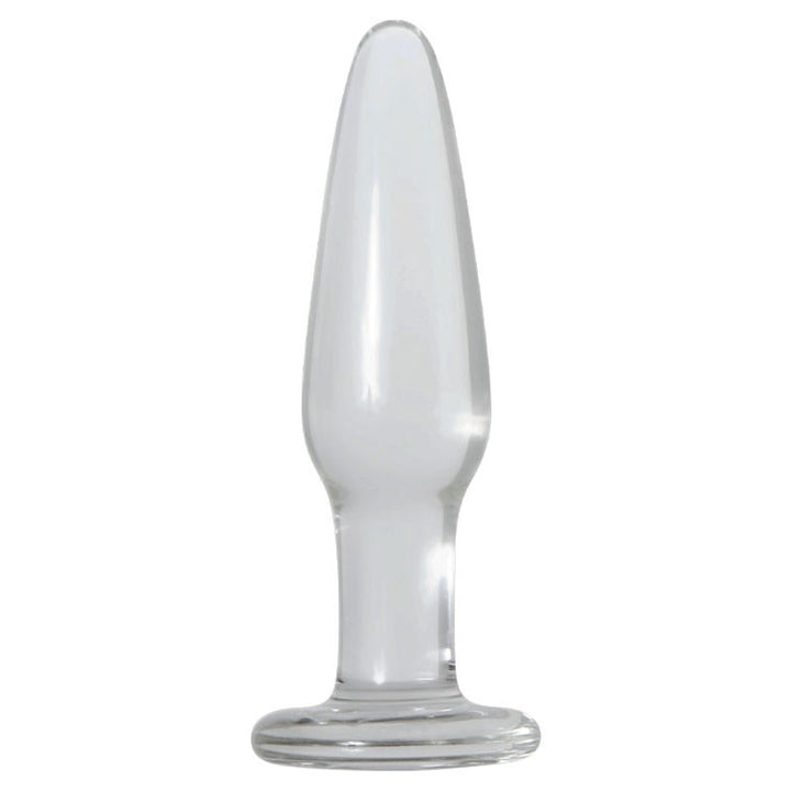 Adam & Eve Glass Anal Training Trio Butt Plugs - Set of 3 Sizes