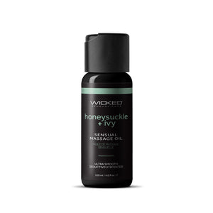 Wicked Sensual Massage Oil - Honeysuckle + Ivy Scented Massage Oil 120ml