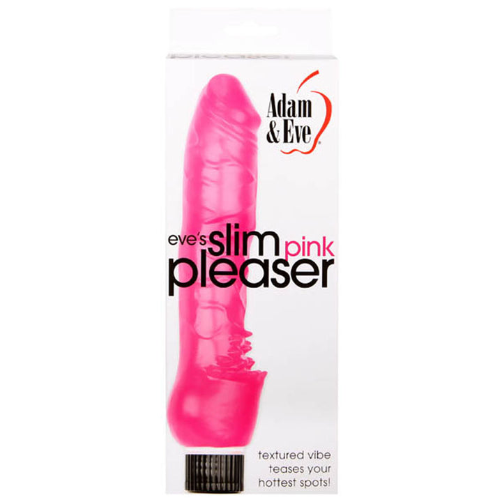 Adam & Eve Eve's Slim Pink Pleaser Vibrator - Pink