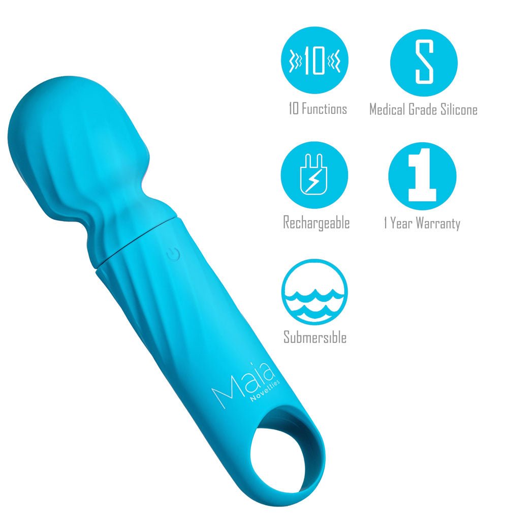 Maia Dolly - Mini Massage Wand - Blue