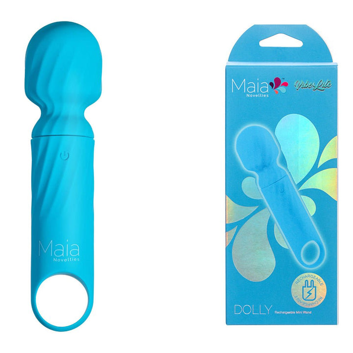 Maia Dolly - Mini Massage Wand - Blue