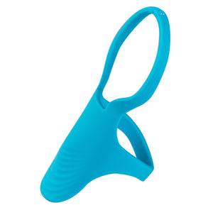 Maia Griffin Silicone Cock Ring - Blue