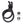 Maia Atlas Cock & Balls Ring - Black
