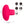 Maia Ruby Finger Stimulator - Pink