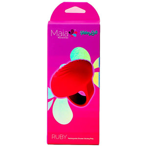Maia Ruby Finger Stimulator - Pink
