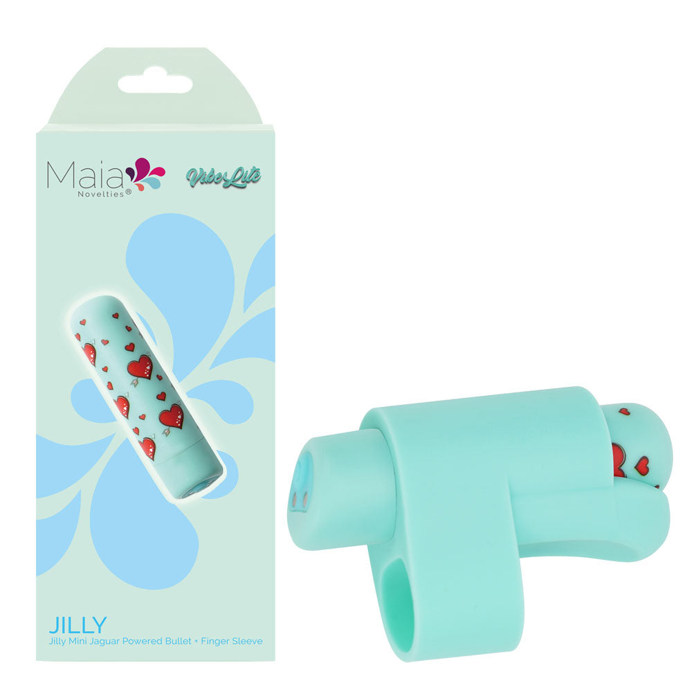 Maia Jilly Powerful Finger Stimulator - Teal