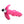 Frisky Ribbed 10.9cm Vibrating Butt Plug - Pink