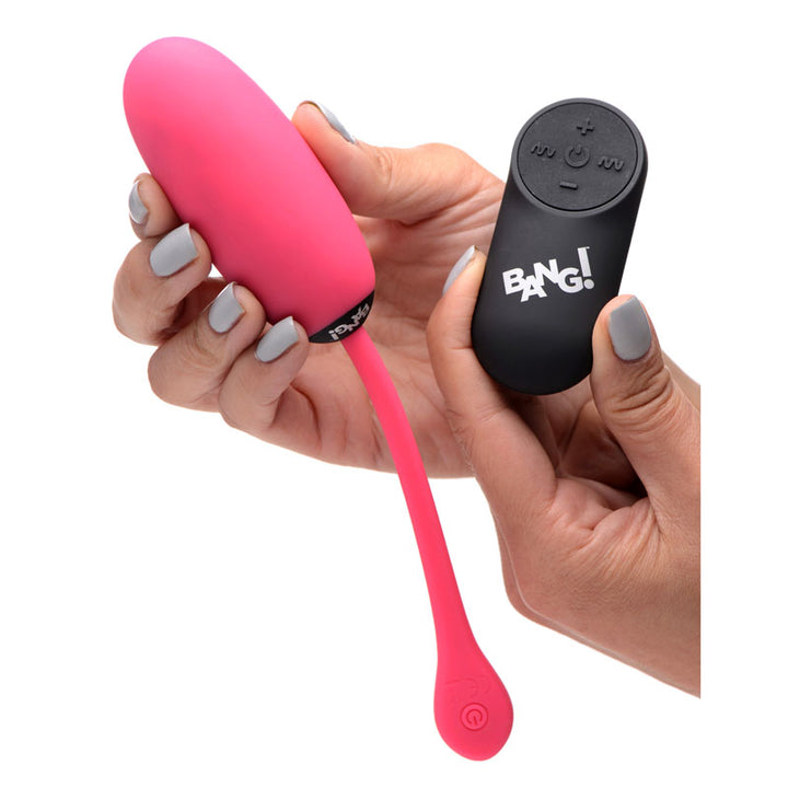 Bang! 28X Plush Egg with Wireless Remote - Pink