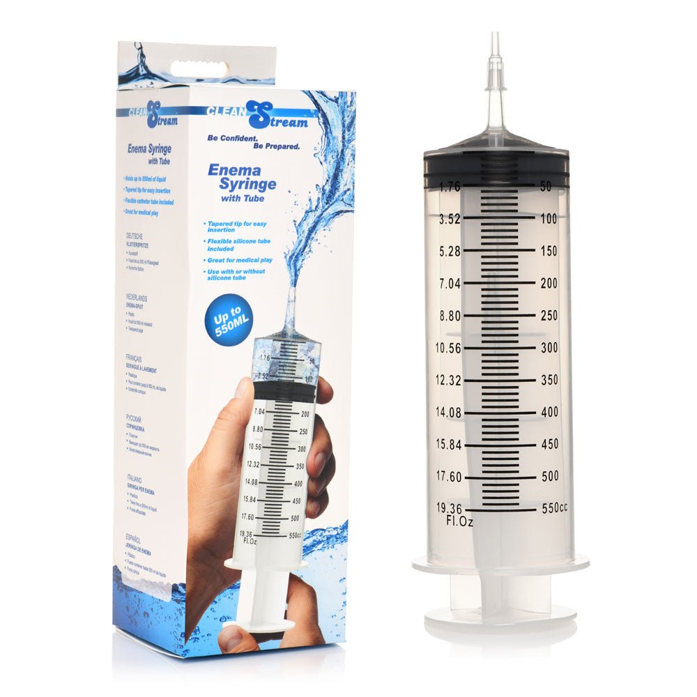 CleanStream 550ml Enema Syringe