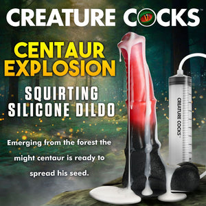 Creature Cocks Centaur Explosion - Squirting Fantasy Dildo