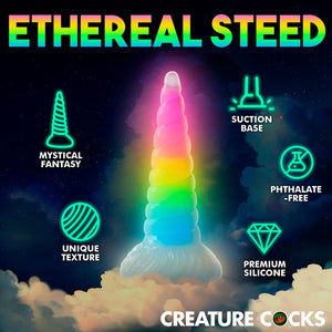 Creature Cocks Uni-Glow - Unicorn Fantasy Dildo