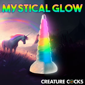 Creature Cocks Uni-Glow - Unicorn Fantasy Dildo