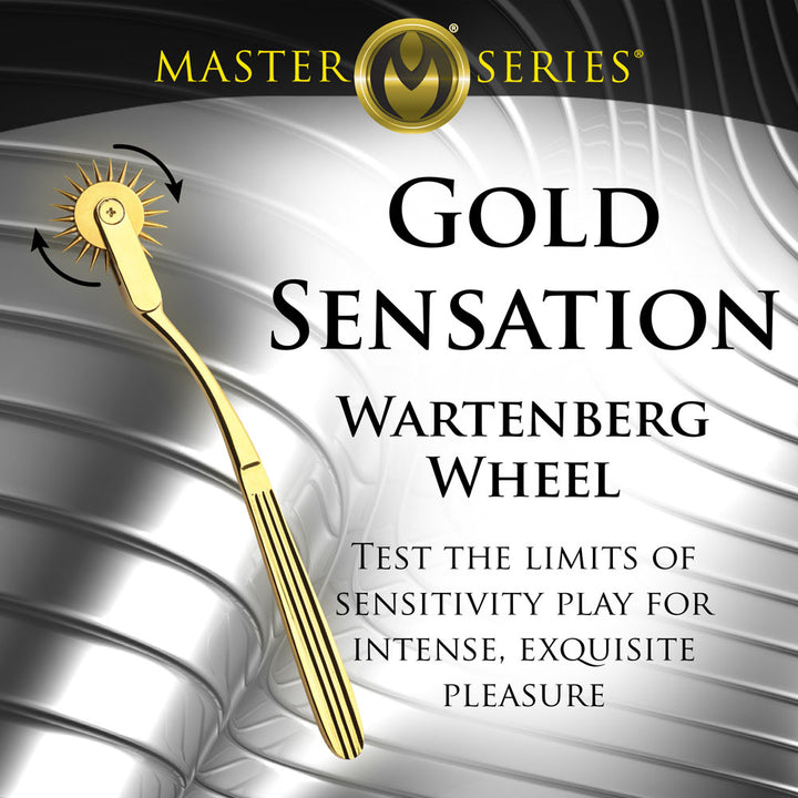 Master Series Gold Sensation - Gold Wartenberg Wheel