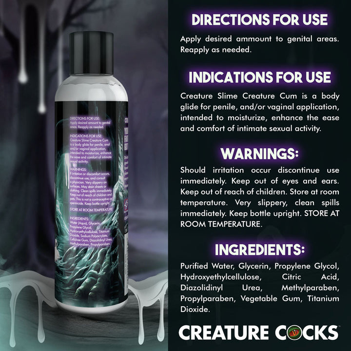 Creature Slime by Creature Cocks Cum Lubricant 236 ml