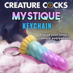 Creature Cocks Mystique Unicorn Keychain 