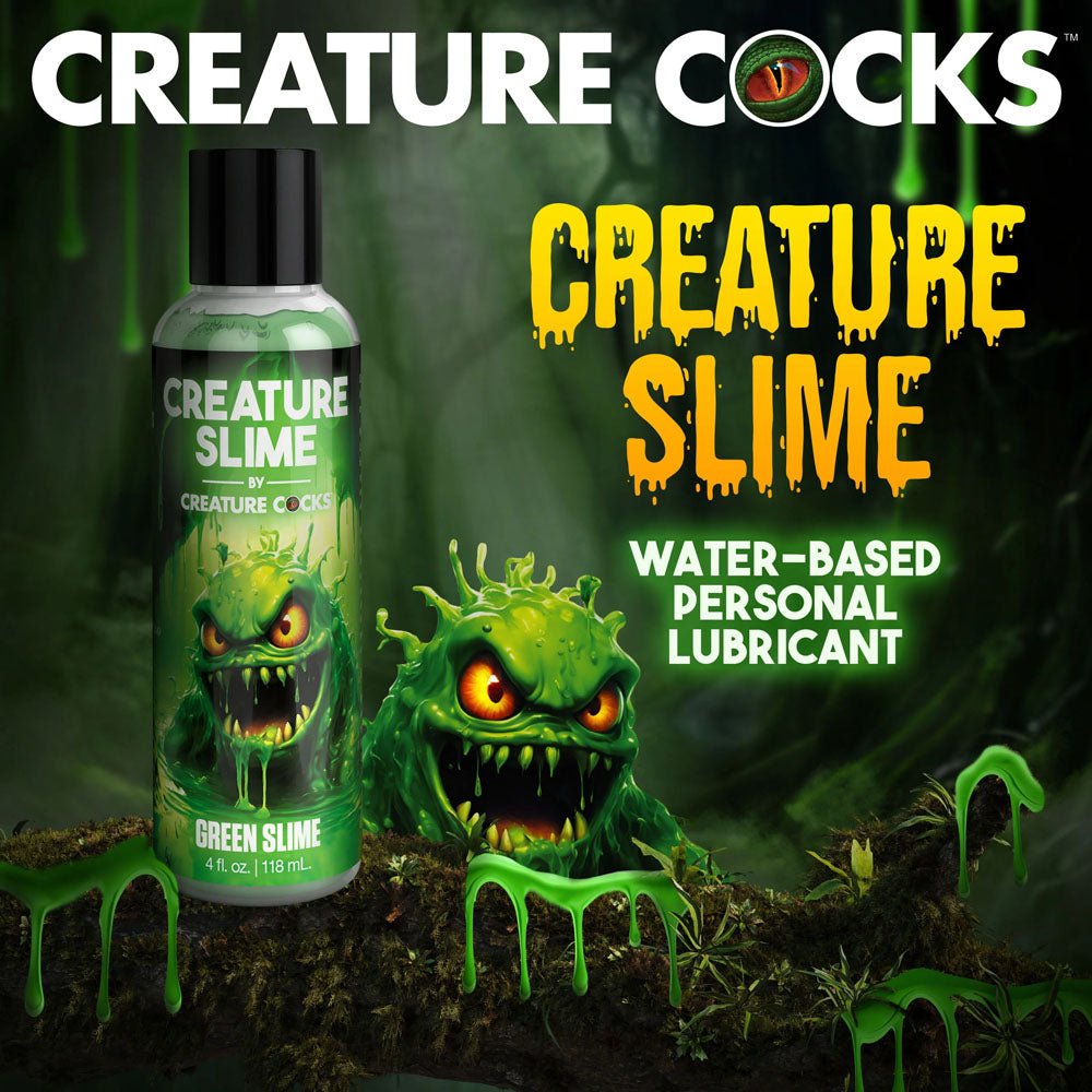 Creature Cocks Green Slime - Water Based Lubricant 118ml