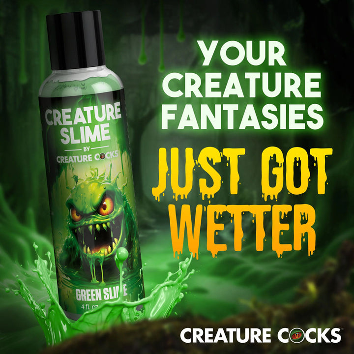 Creature Cocks Green Slime - Water Based Lubricant 118ml