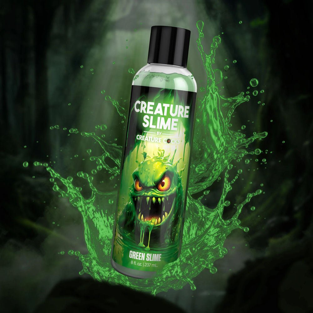 Creature Cocks Green Slime - Water Based Lubricant - 237ml