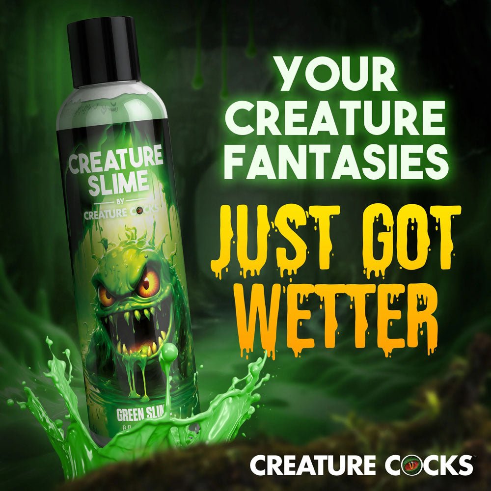 Creature Cocks Green Slime - Water Based Lubricant - 237ml