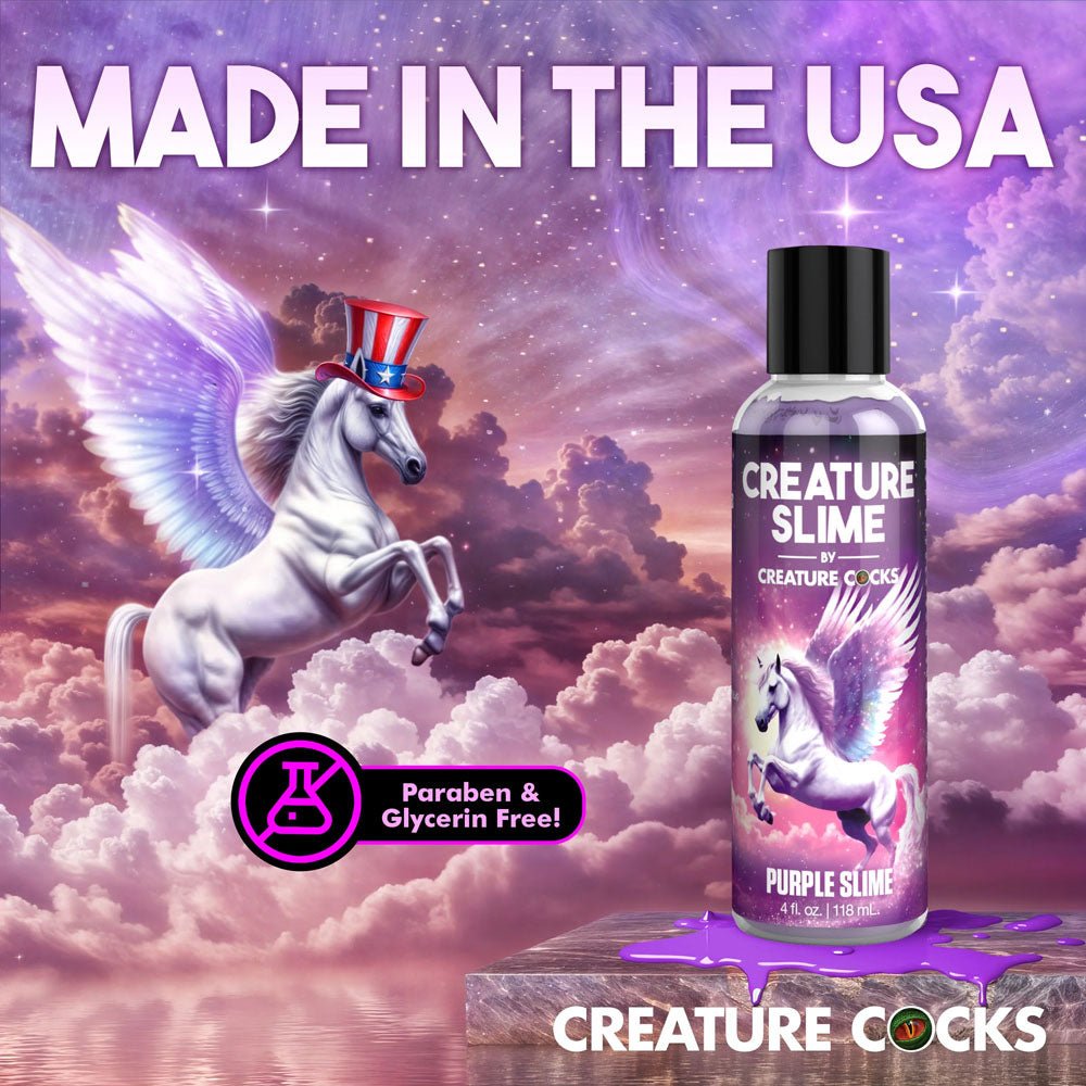 Creature Cocks Purple Slime - Water Based Lubricant 118ml