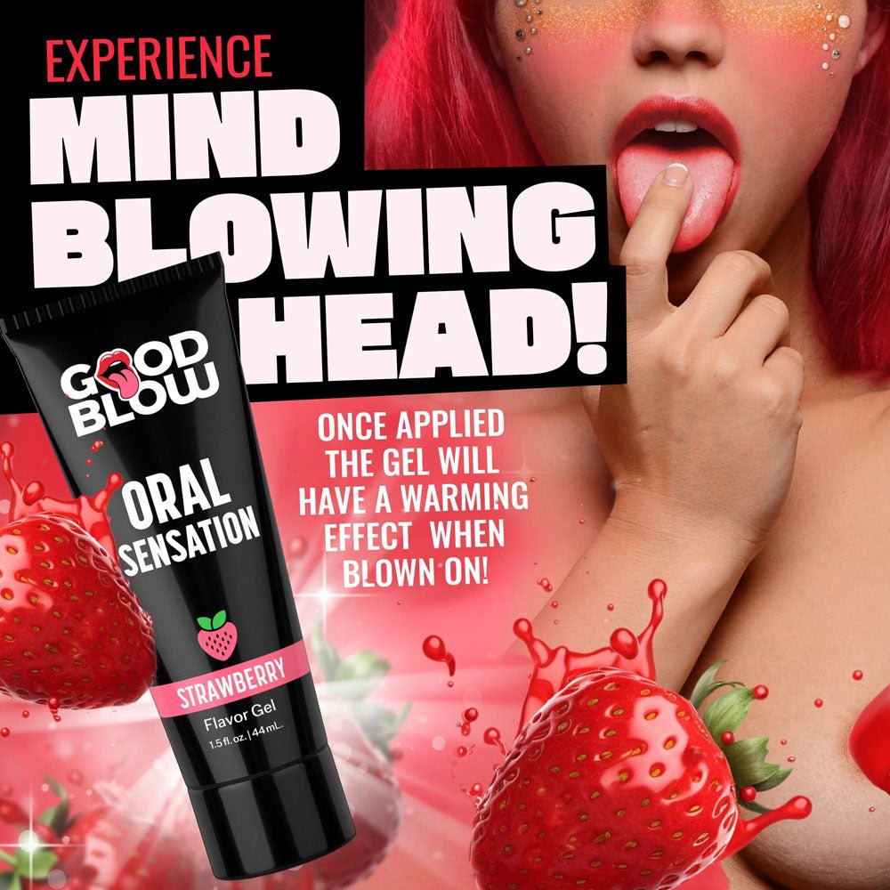 Good Blow Oral Sensation Gel - Strawberry 44ml
