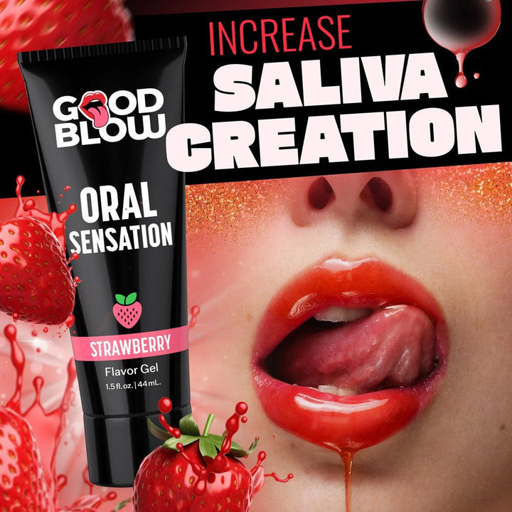 Good Blow Oral Sensation Gel - Strawberry 44ml