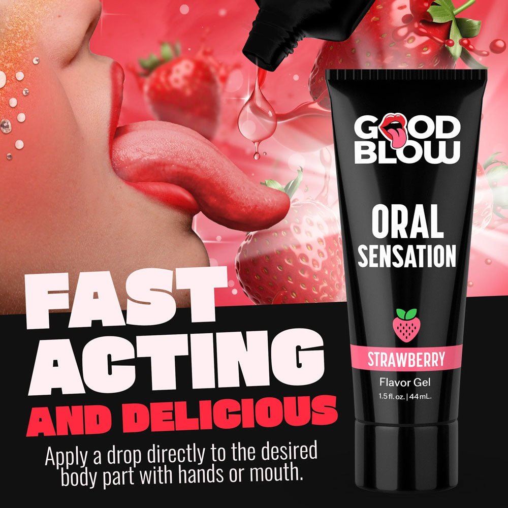 Good Blow Oral Sensation Gel - Strawberry 44ml