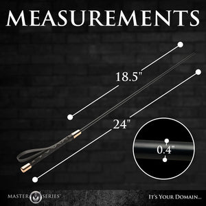 Master Series Sinful Impact Cane - Black